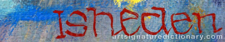 Signature by Per-Inge ISHEDEN