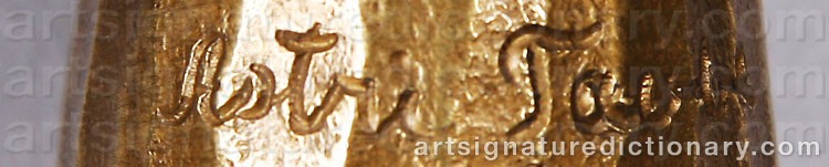 Signature by Astri BERGMAN-TAUBE