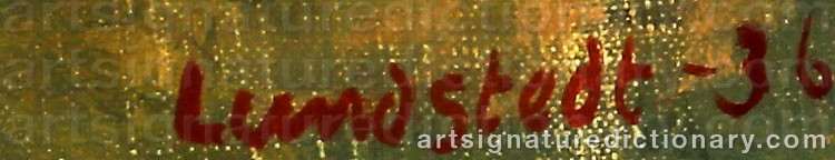 Signature by Kristian LUNDSTEDT