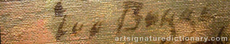 Signature by Eva BAGGE