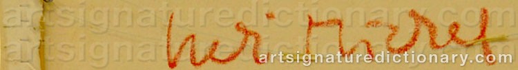 Signature by Ueli MICHEL