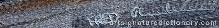 Signature by Fred ANDERSSON