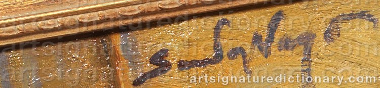 Signature by Sandor VAGO