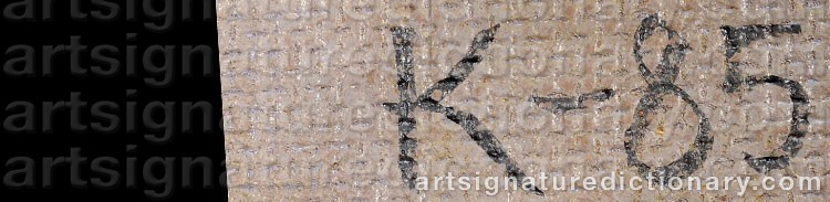 Signature by Dimitri Mikhailovich KRASNOPEVTSEV