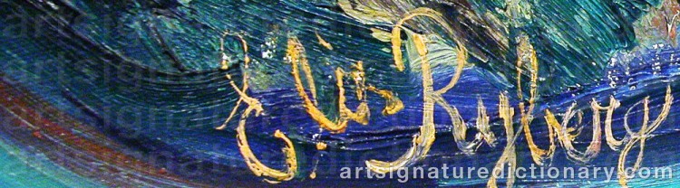 Signature by Elis RYBERG
