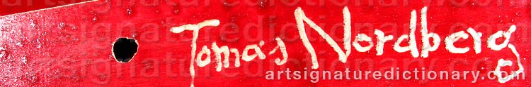 Signature by Tomas NORDBERG