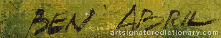 Signature by Ben ABRIL