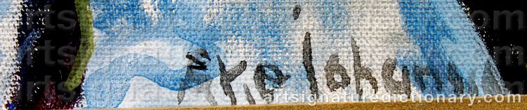 Signature by Åke JOHANSSON