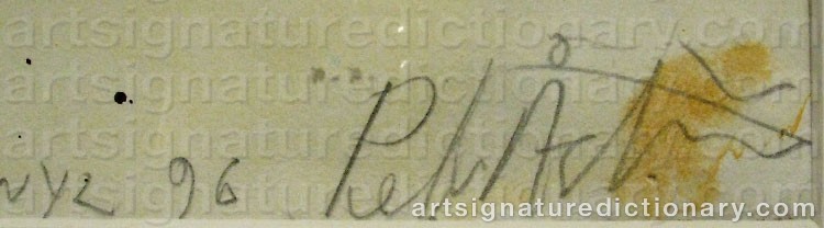 Signature by Peter ÅSTRÖM