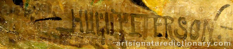 Signature by Hugo BIRGER