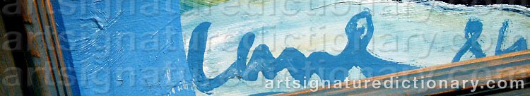 Signature by Louis CANE