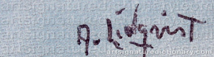 Signature by Arne LIDQVIST