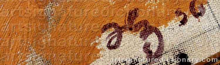 Signature by Hugo ZUHR