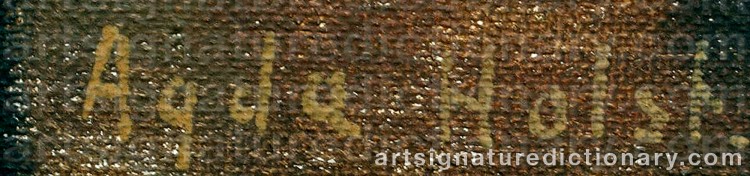 Signature by Agda HOLST