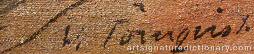 Signature by Vilhelm TÖRNQVIST