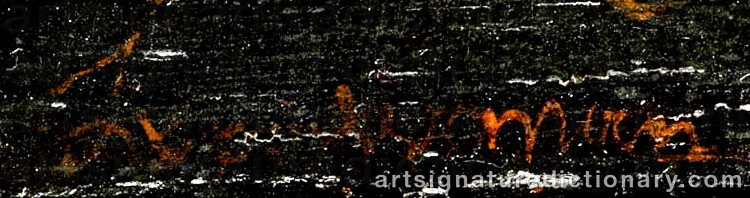 Authentic signature by Jan WOUWERMAN on Painting/Watercolour artwork