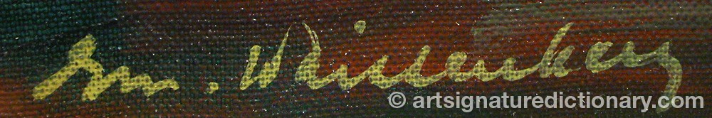 Signature by Eva Von WEISSENBERG