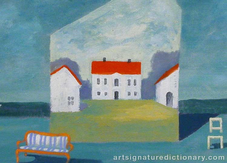 Close-up details showing Stellan MÖRNER signature forgery characteristics