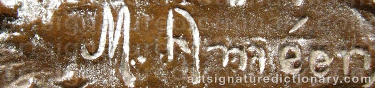 Signature by Märta AMÉEN