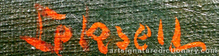 Signature by Johan LEKSELL