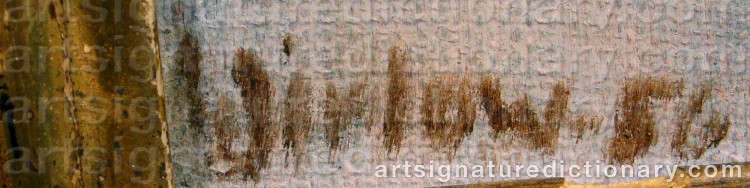 Signature by Lennart JIRLOW