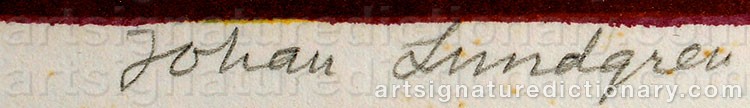 Signature by Johan LUNDGREN