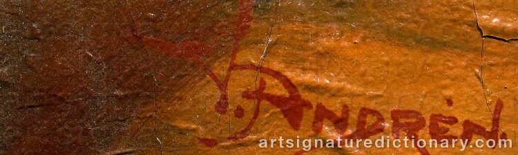 Signature by Victor ‘Vicke’ ANDRÉN