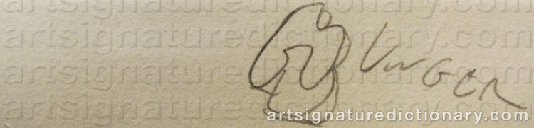 Signature by Henry UNGER