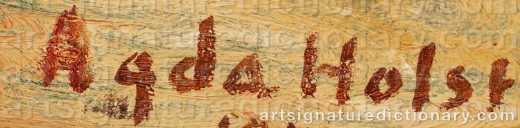 Signature by Agda HOLST