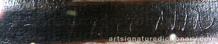 Authentic signature by Jean-Pierre PINCEMIN on Painting/Watercolour artwork