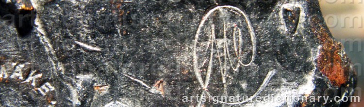 Signature by Markus LÜPERTZ