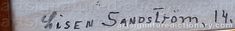 Signature by Theresia Lisen SANDSTRÖM