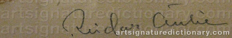 Signature by Reidar ‘Aulie’ AULIE