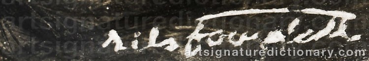 Signature by Nils FOUGSTEDT