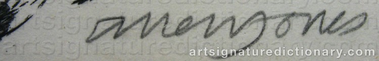 Signature by Allen JONES