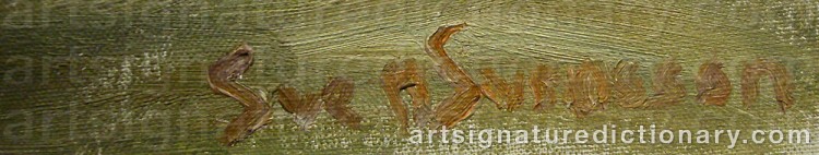 Signature by Sven SVENSSON
