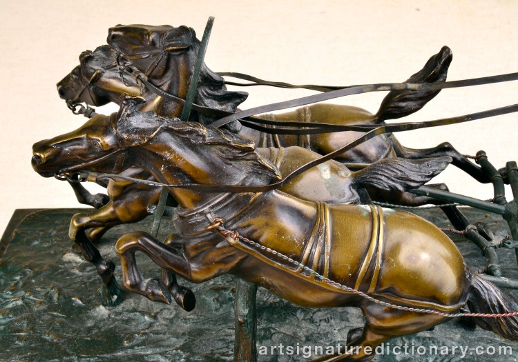 Close-up details showing Hans GURADZE signature forgery characteristics