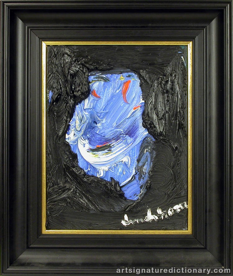 Close-up details showing Bengt LINDSTRÖM signature forgery characteristics