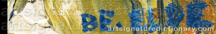Signature by Bengt ELDE