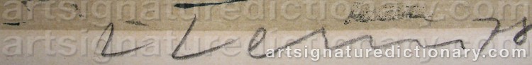 Signature by Lars LERIN
