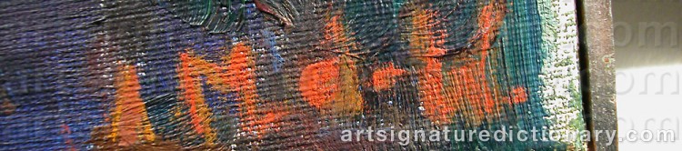 Signature by Astrid Munthe De WOLFE