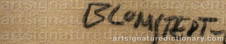Signature by Juhana BLOMSTEDT