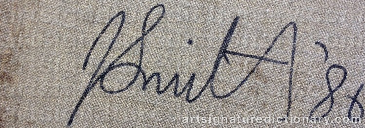 Signature by John Noel SMITH