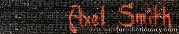 Signature by Axel SMITH