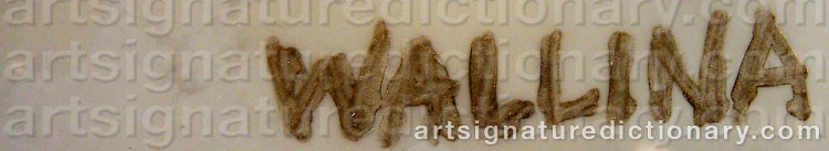 Signature by Maybrit ‘Wallina’ WALLIN