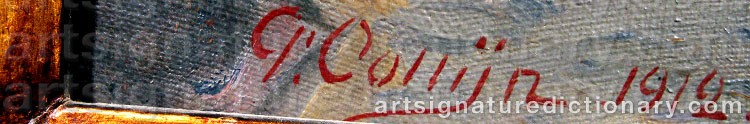 Signature by Per COLLIJN