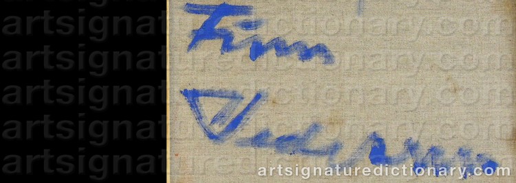 Signature by Finn PEDERSEN