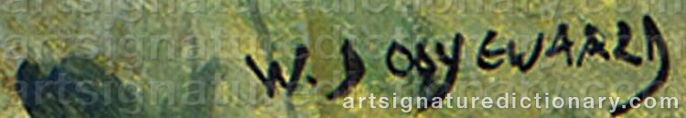 Signature by Willem DOOYEWAARD