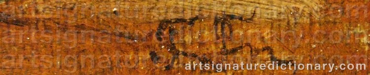 Signature by Ferdinand FAGERLIN