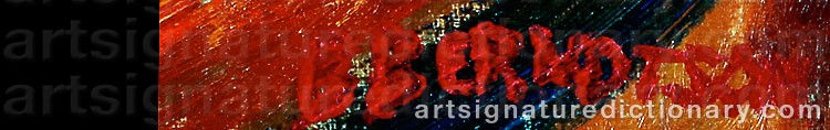 Signature by Birger BERNDTSON